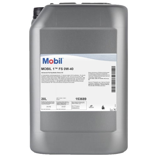 Моторное масло Mobil FS 0W-40, 20л